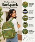 Cotton Quilted Backpacks